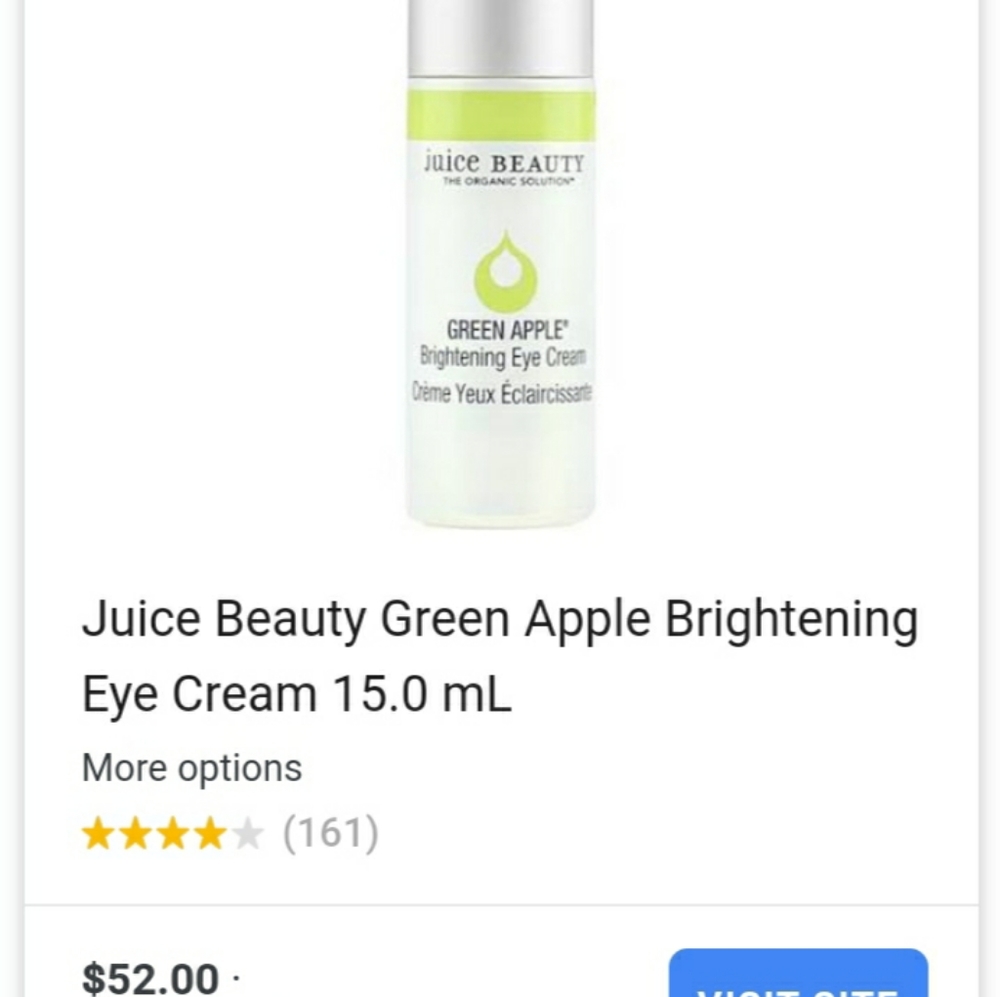 Juice Beauty Green Apple Brightening Eye Cream